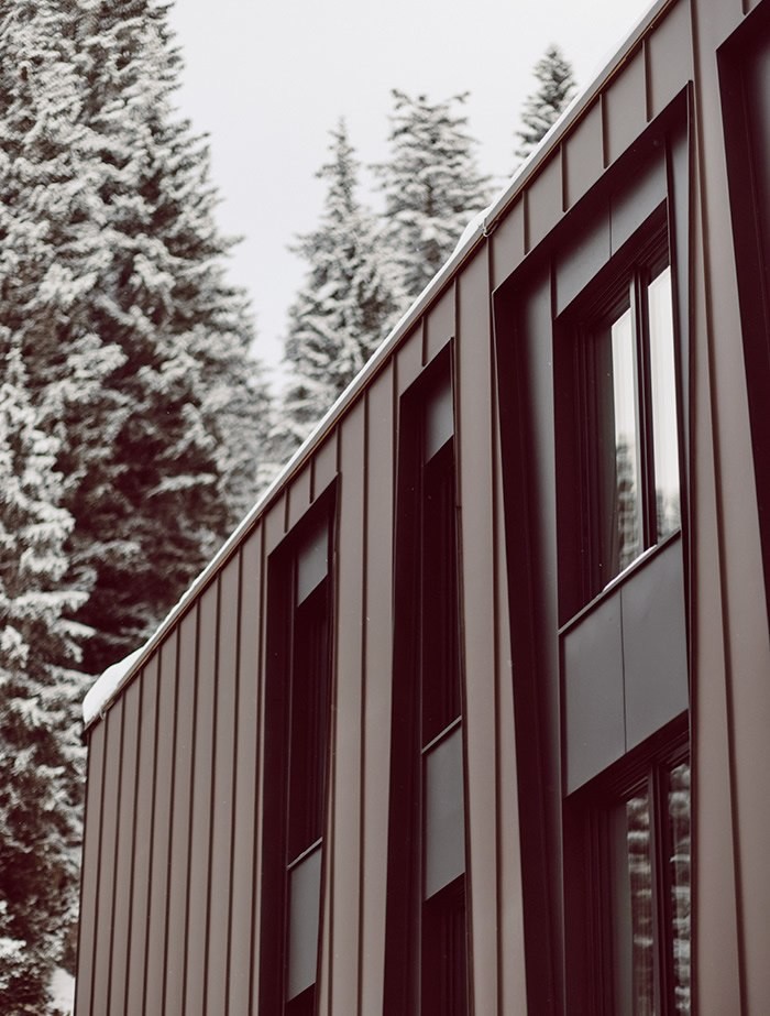 Ästhetisches Konzept, facettenreiche Architektur und individuelle Details im Aparthotel JoAnn in Kleinarl