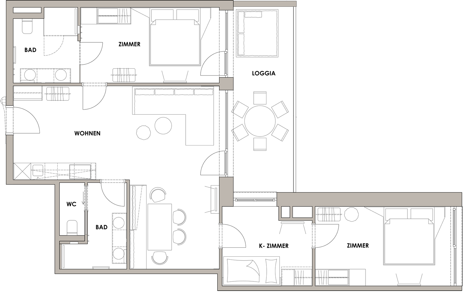 Apartment Grundriss