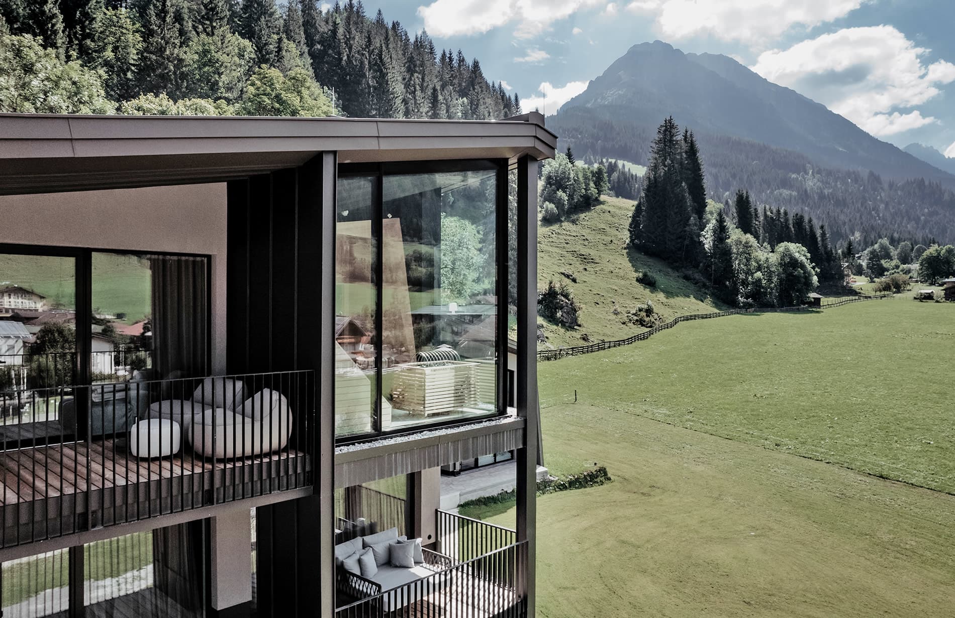 Sommerurlaub in den Bergen in Kleinarl im Aparthotel JoAnn