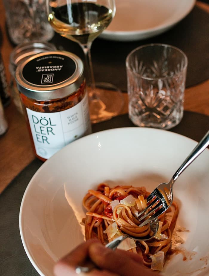 Pastabox mit ausgewählten Spezialitäten