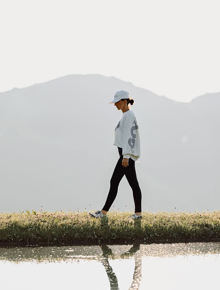 Die Ruhe genießen am Bergsee