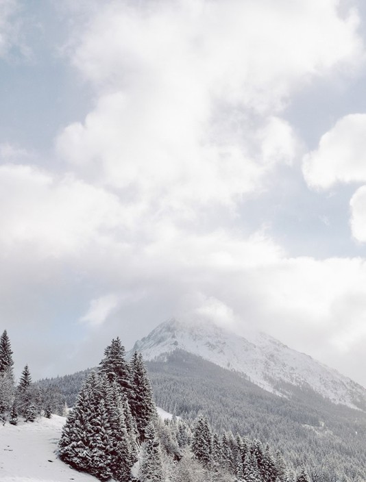 Herrliche Winterlandschaften zum Skitouring